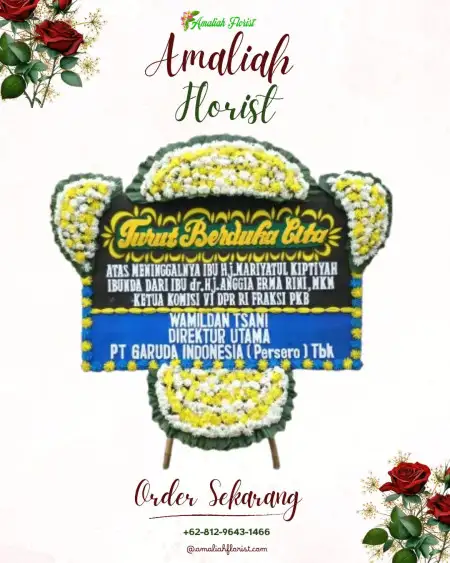 Papan Bunga Duka Paket Wedding Jakarta